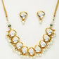 Kundan Choker With Studs - Ruby Raang | Swadesiicart