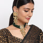 Kundan Choker With Earrings - Ruby Raang | Swadesiicart