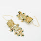Kundan Choker With Earrings - Ruby Raang | Swadesiicart
