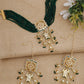 Kundan Choker With Earrings - Ruby Raang | Swadesiicart