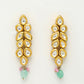 Kundan Neckpiece With Earrings And Maang Tikka - Ruby Raang - Swadesiicart