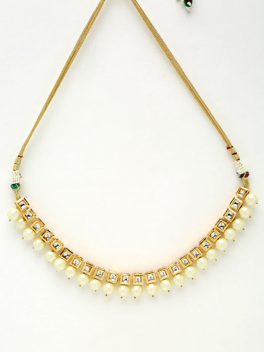 Kundan Neckpiece - Ruby Raang | Swadesiicart