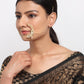 Maharani Kundan Nose Ring - Ruby Raang | Swadesiicart