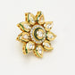 Kundan Ring - Ruby Raang | Swadesiicart