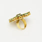 Kundan Ring - Ruby Raang | Swadesiicart