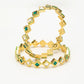 Kundan Bangles Set Of 2 - Ruby Raang - Swadesiicart