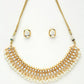 Kundan Choker With Pearls & Studs - Ruby Raang | Swadesiicart