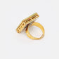 Kundan Ring - Ruby Raang | Swadesiicart