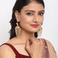 Pearl Jhumkay - Ruby Raang | Swadesiicart