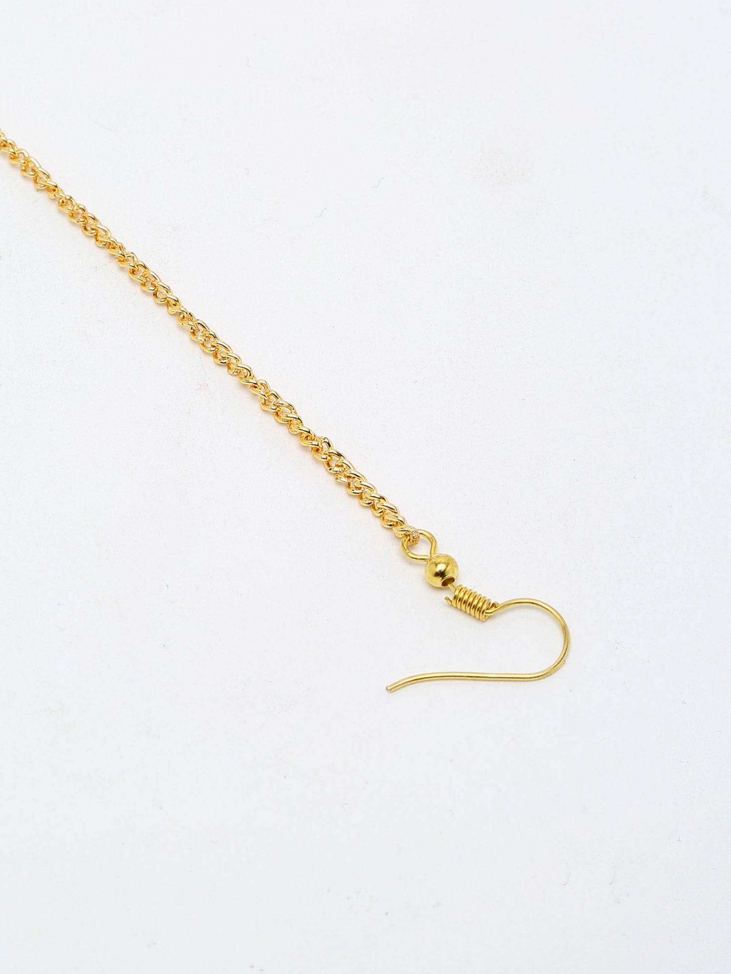 Golden Plated Nose Ring - Ruby Raang | Swadesiicart