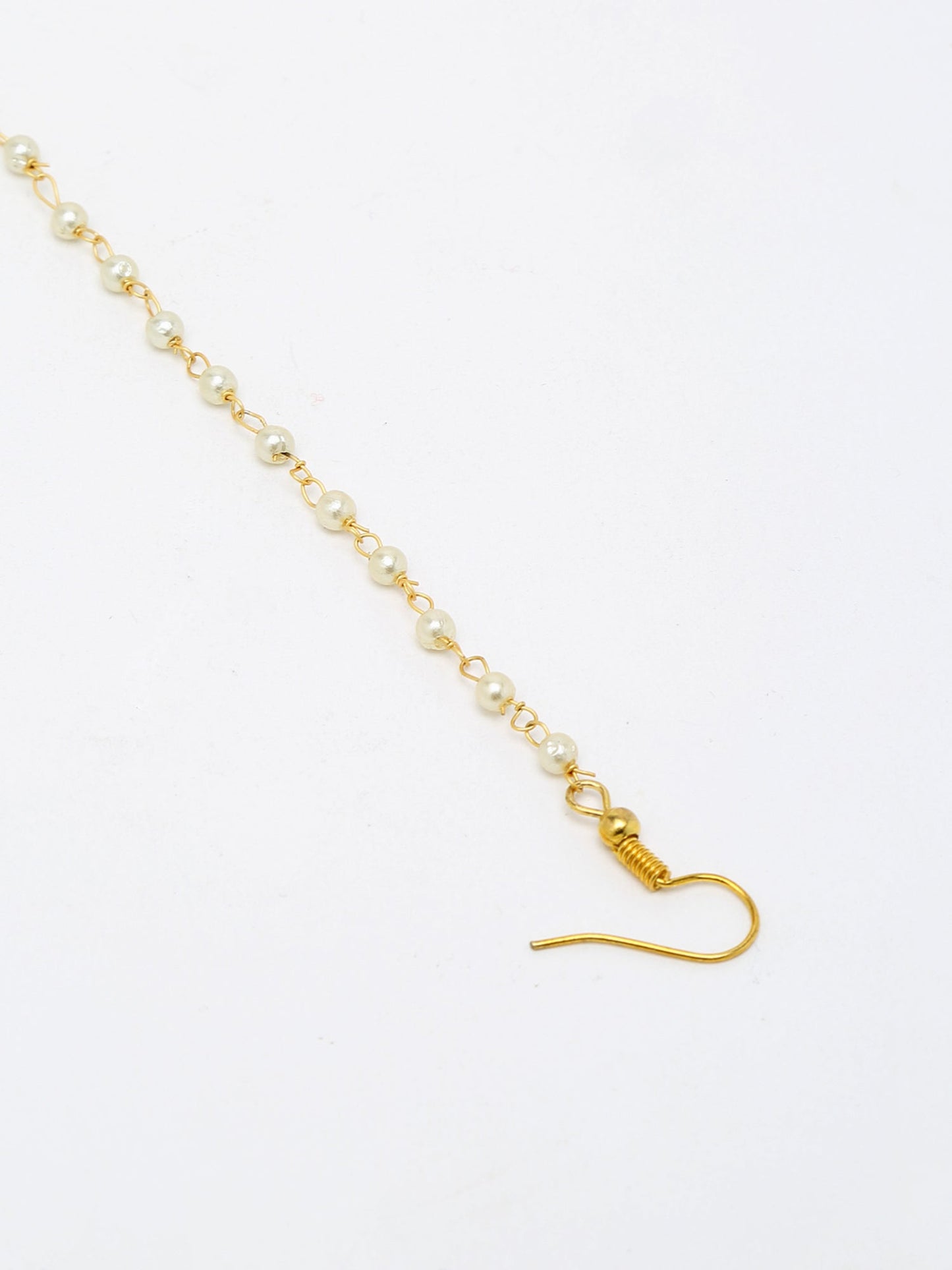 Maharani Kundan Nose Ring - Ruby Raang | Swadesiicart