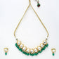 Kundan Choker With Studs - Ruby Raang | Swadesiicart