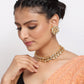 Kundan Choker With Studs - Ruby Raang (A380-58) | Swadesiicart