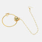 Maharani Kundan Nose Ring - Ruby Raang | Swadesiicart
