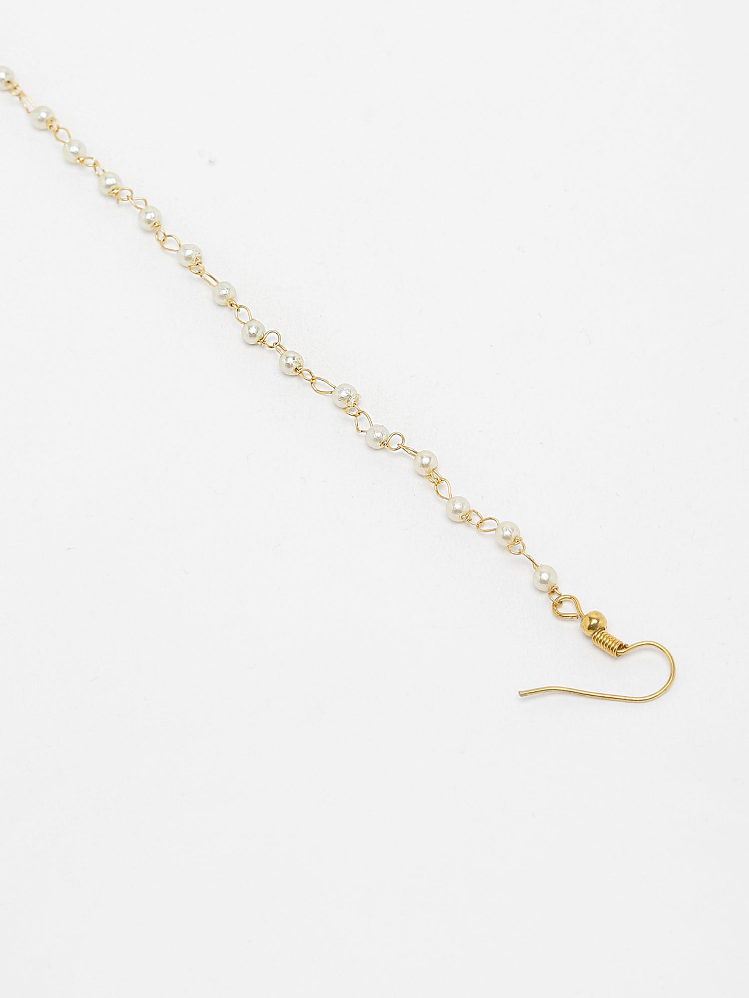 Maharani Kundan Nose Ring - Ruby Raang | Swadesiicart