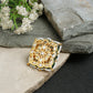 Kundan Cocktail Ring - Ruby Raang | Swadesiicart