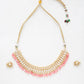 Stone Kundan Choker With Studs - Ruby Raang | Swadesiicart