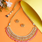 Stone Kundan Choker With Studs - Ruby Raang | Swadesiicart