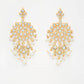Kundan & Pearl Earrings - Ruby Raang | Swadesiicart