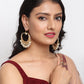 Kundan & Pearl Earrings - Ruby Raang | Swadesiicart