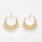 Kundan & Pearl Earrings - Ruby Raang | Swadesiicart