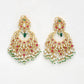 Kundan Multi Stone Earrings - Ruby Raang | Swadesiicart