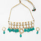 Kundan Choker With Studs - Ruby Raang | Swadesiicart
