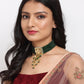Stone Kundan Choker - Ruby Raang | Swadesiicart