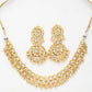 Stone Kundan Choker With Studs - Ruby Raang | Swadesiicart