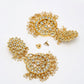 Stone Kundan Choker With Studs - Ruby Raang | Swadesiicart