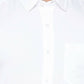 Ramraj Cotton Mens Half Sleeve Formal 100 % Cotton White Shirt | Swadesiicart