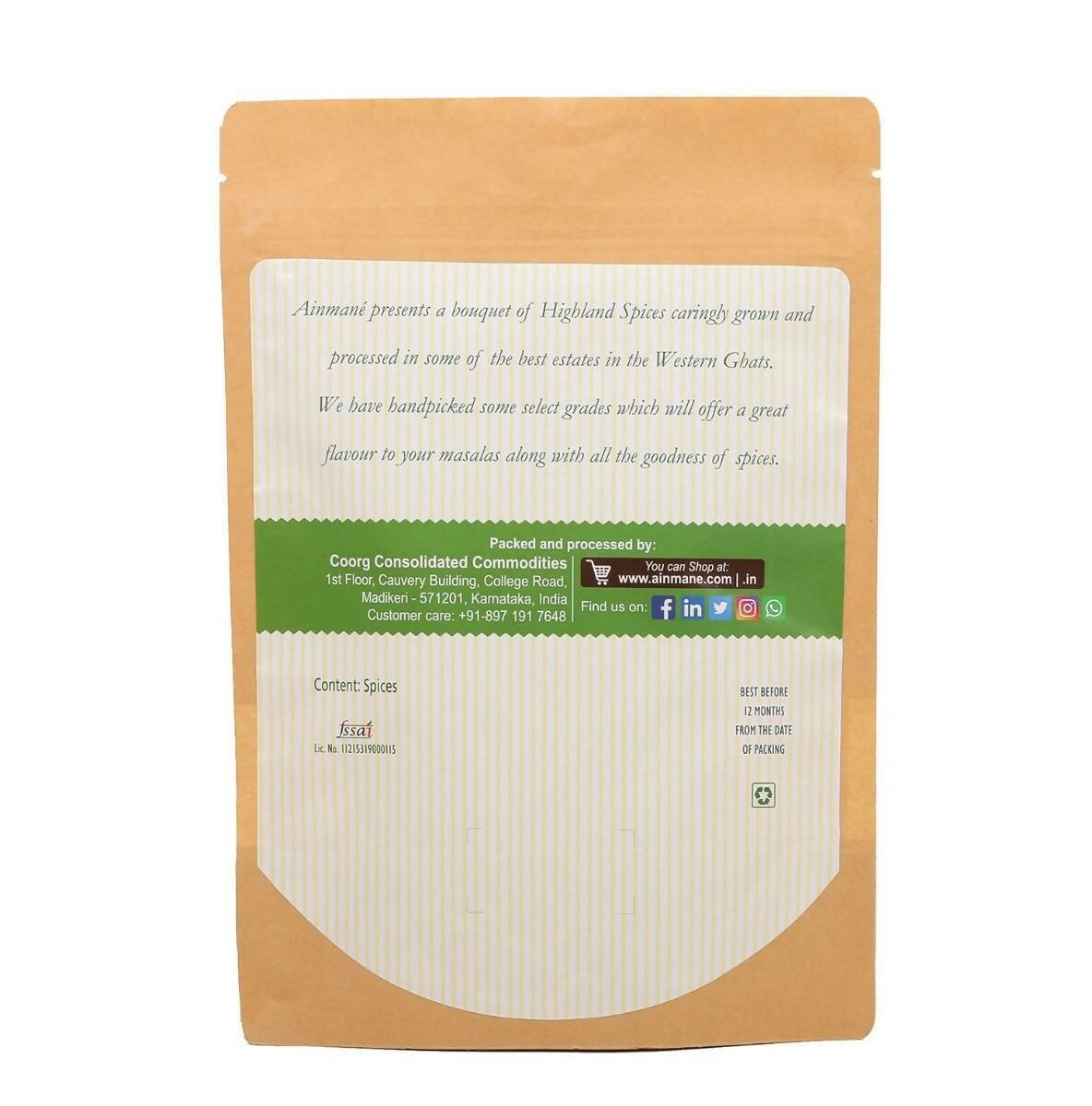Ainmane Split Cinnamon Cassia - Swadesiicart