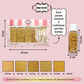 Confect All That Glitters Gold Disco Balls Assorted Sprinkles (DB-12)