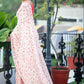 Very Much Indian Mastaani - Pure Mul Cotton Handloom Saree with Beautiful Heart Prints - Red | Swadesiicart