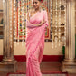 Very Much Indian Mastaani - Pure Mul Cotton Handloom Saree - Soft Pink | Swadesiicart