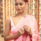 Very Much Indian Mastaani - Pure Mul Cotton Handloom Saree - Soft Pink | Swadesiicart