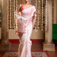 Very Much Indian Mastaani - Pure Mul Cotton Handloom Saree with Beautiful Rose Prints - Red | Swadesiicart