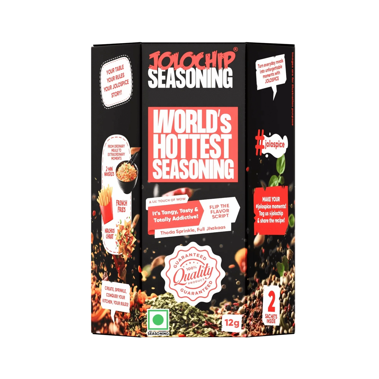 Jolochip Hottest Seasoning | Swadesiicart