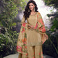 Anaita Chiku Embroidered Silk Stitched Plazo suit