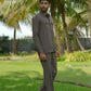 Azure Brown Shacket by Hilo Design