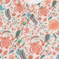 Orange Poly Rayon Digital Printed A-line Top - Tarini - Swadesiicart