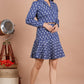 House of RP Women Indigo Cotton Print Co-Ords Sets - Swadesiicart