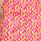 House of RP Women Red & Yellow Cotton Print Co-Ords Sets - Swadesiicart