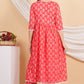 House of RP Women Red Rayon Embroidered Kurta, Pant & Dupatta Set | Swadesiicart