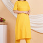 House of RP Women Yellow Rayon Striped Kurta & Palazzo Set | Swadesiicart