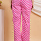 House of RP Women Pink Cotton casual Trouser | Swadesiicart