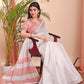 Shree Shyam Fashion The White Loom White Linen Cotton Saree