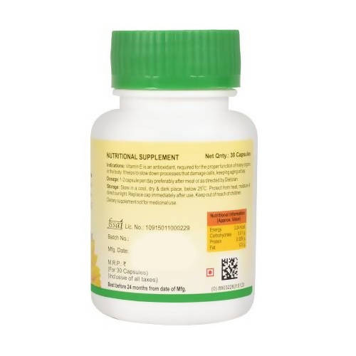 Bakson's Vita-E Capsules | Swadesiicart