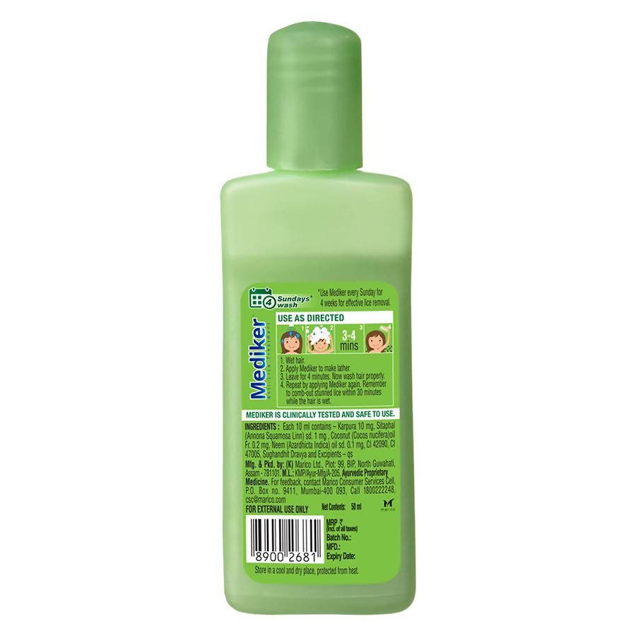 Mediker Lice Treatment Shampoo - Swadesiicart