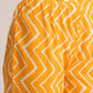 Aavyora Women Mustard Yellow Floral Printed Kurta with Chevron Printed Pants & Dupatta Set - Swadesiicart
